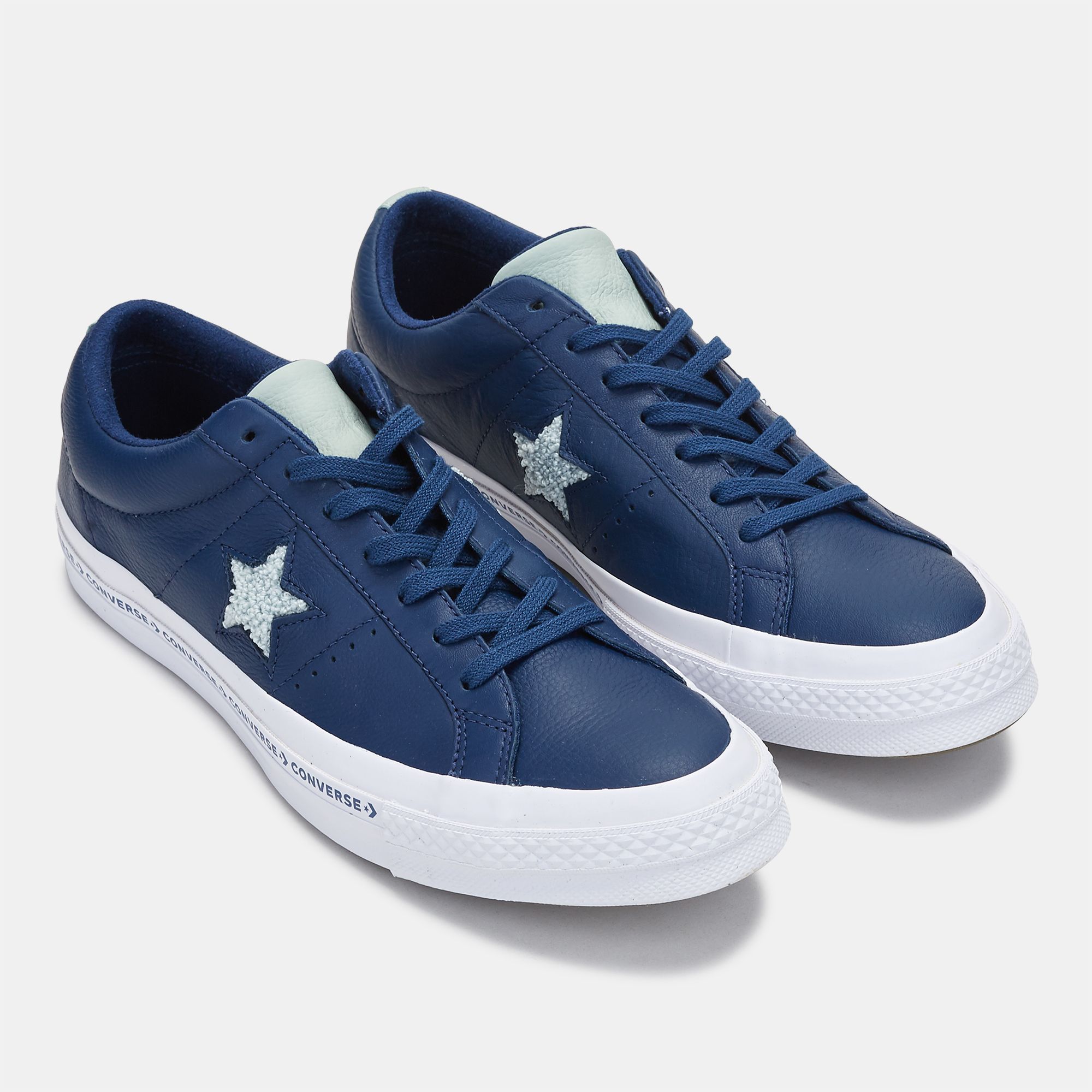匡威onestar蓝色,匡威onestar黑色 one star pinstripe shoe