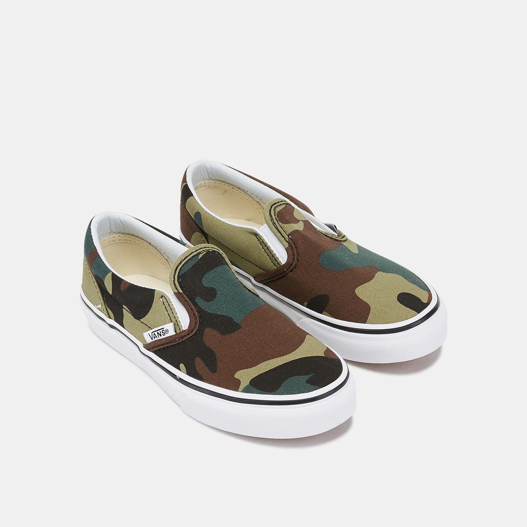 Buy Vans Kids' Woodland Camo SlipOn Shoe Online in Dubai