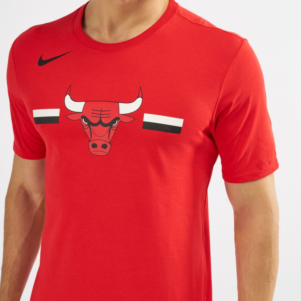 Nike Nba Chicago Bulls Dri-Fit T-Shirt | T-Shirts | Tops | Clothing ...