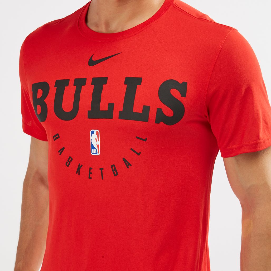 Buy Nike NBA Chicago Bulls Dri-FIT Practice T-Shirt Online in Saudi ...