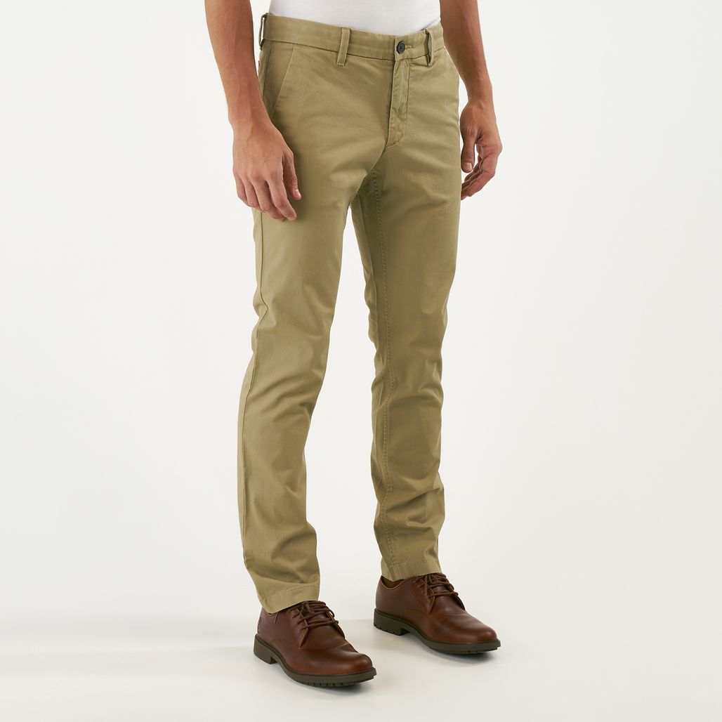 twill chino pants