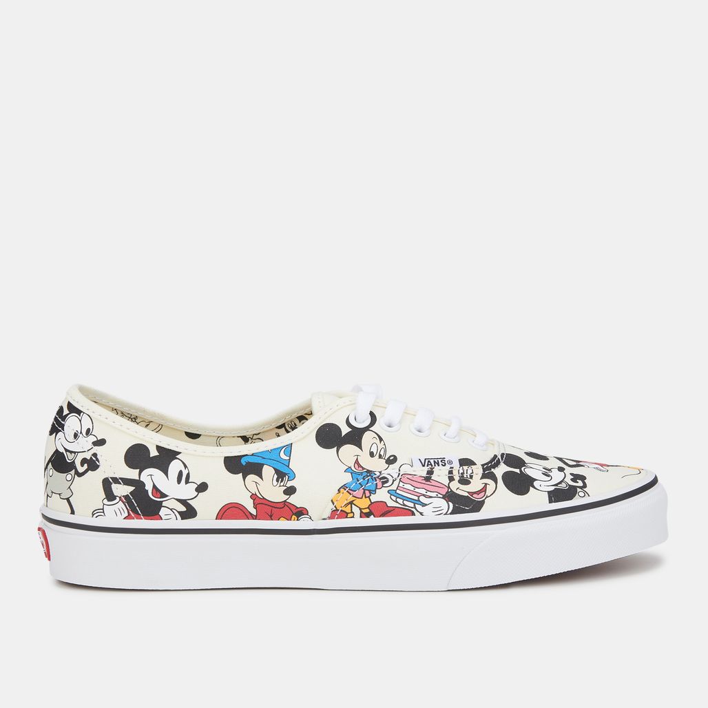 disney x vans slip on mickey mouse skate shoes