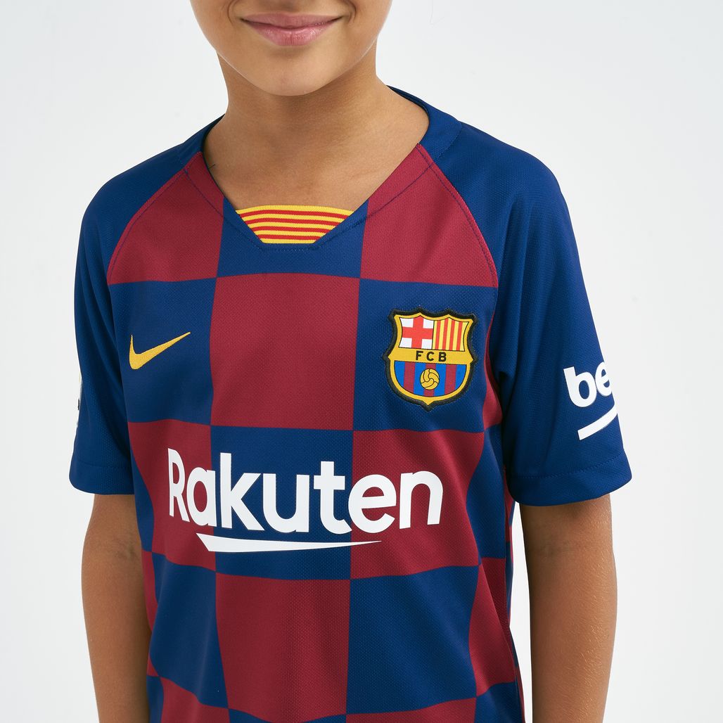 fc barcelona kids jersey