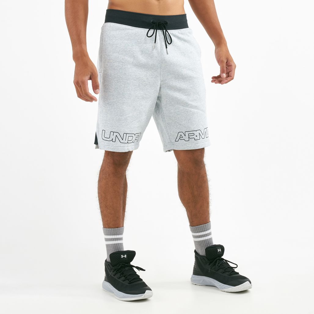 under armour men's baseline basketball shorts