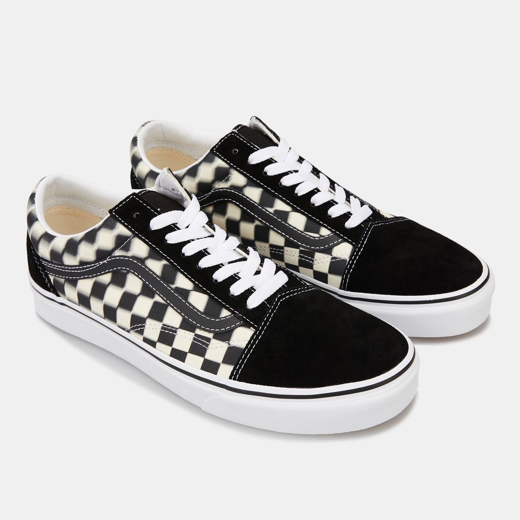 Buy Vans Old Skool Blur Checkerboard Shoe Online in Saudi Arabia | SSS