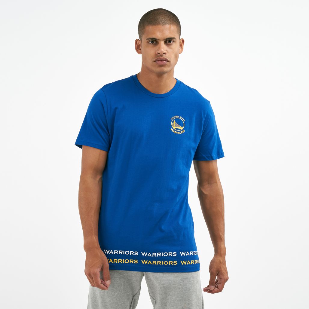 Buy New Era Men's NBA Golden State Warriors Wordmark T-Shirt Online in ...