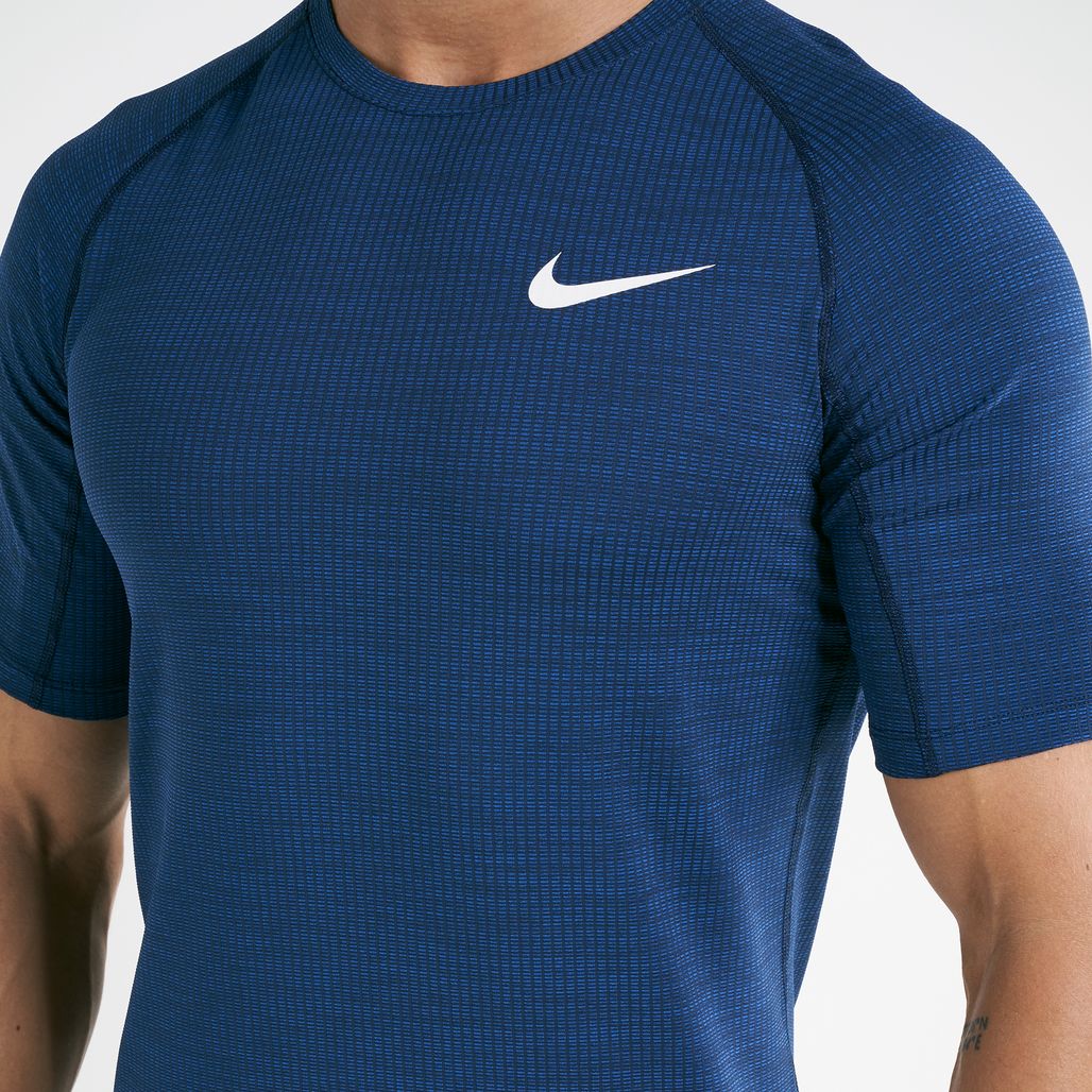 Nike Men's Pro Short-Sleeve Slim Fit Top | T-Shirts | Tops | Clothing ...