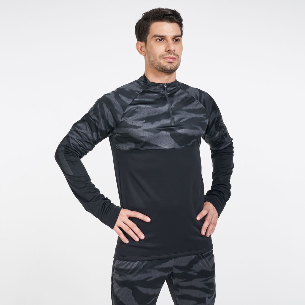 Nike Men's Therma Shield Strike Half-Zip T-Shirt | T-Shirts | Tops ...