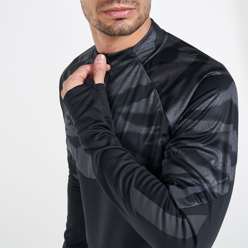 nike therma strike half zip