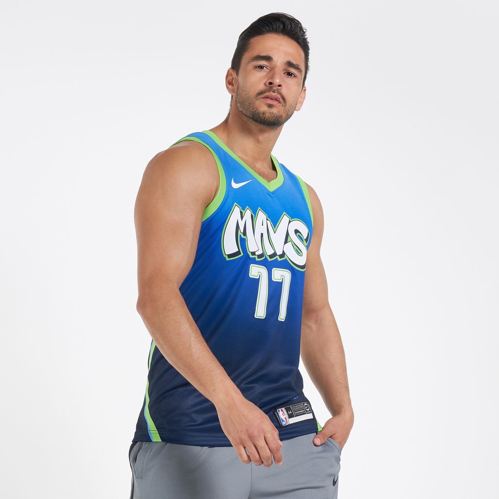 Nike Men's NBA Luka Doncic Maverics City Edition Swingman ...