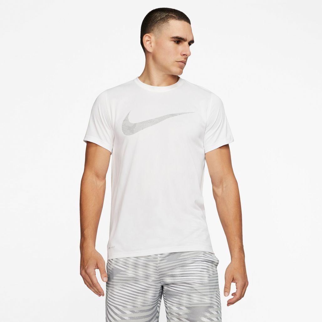 Nike Men's Dri-FIT Camo Swoosh T-Shirt | T-Shirts | Tops | Clothing ...