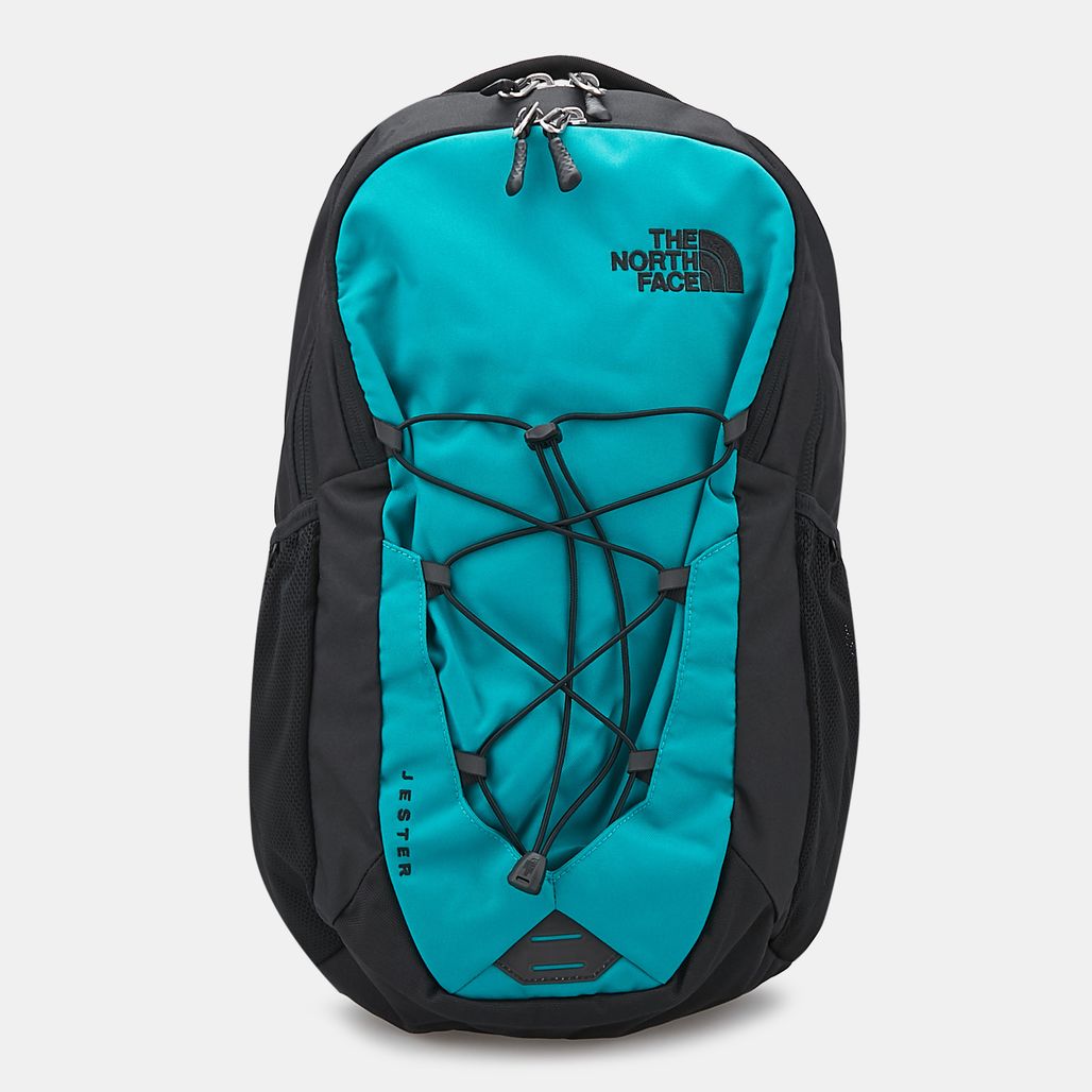 north face jester backpack green