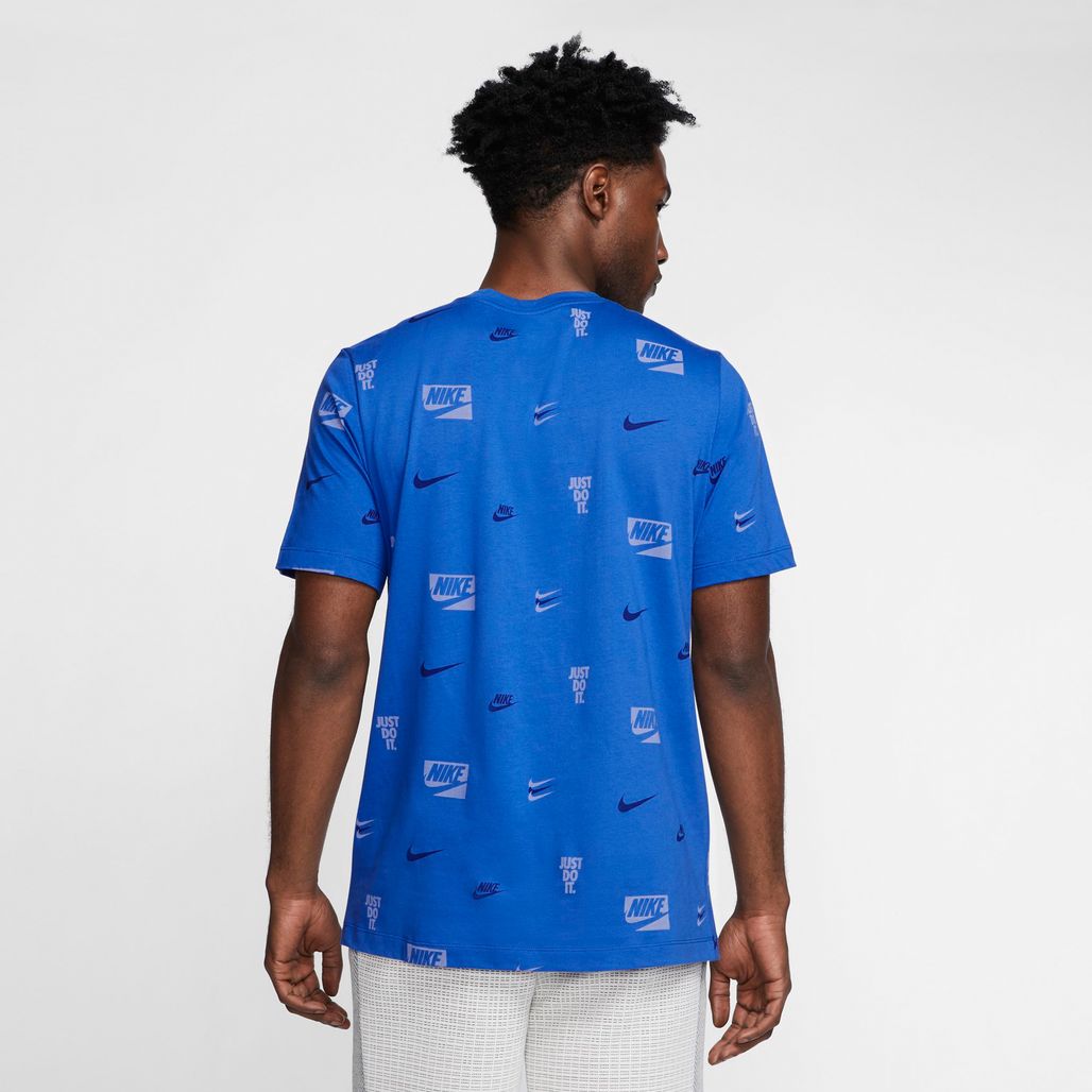 Nike Men's Sportswear Core AOP T-Shirt | T-Shirts | Tops | Clothing ...