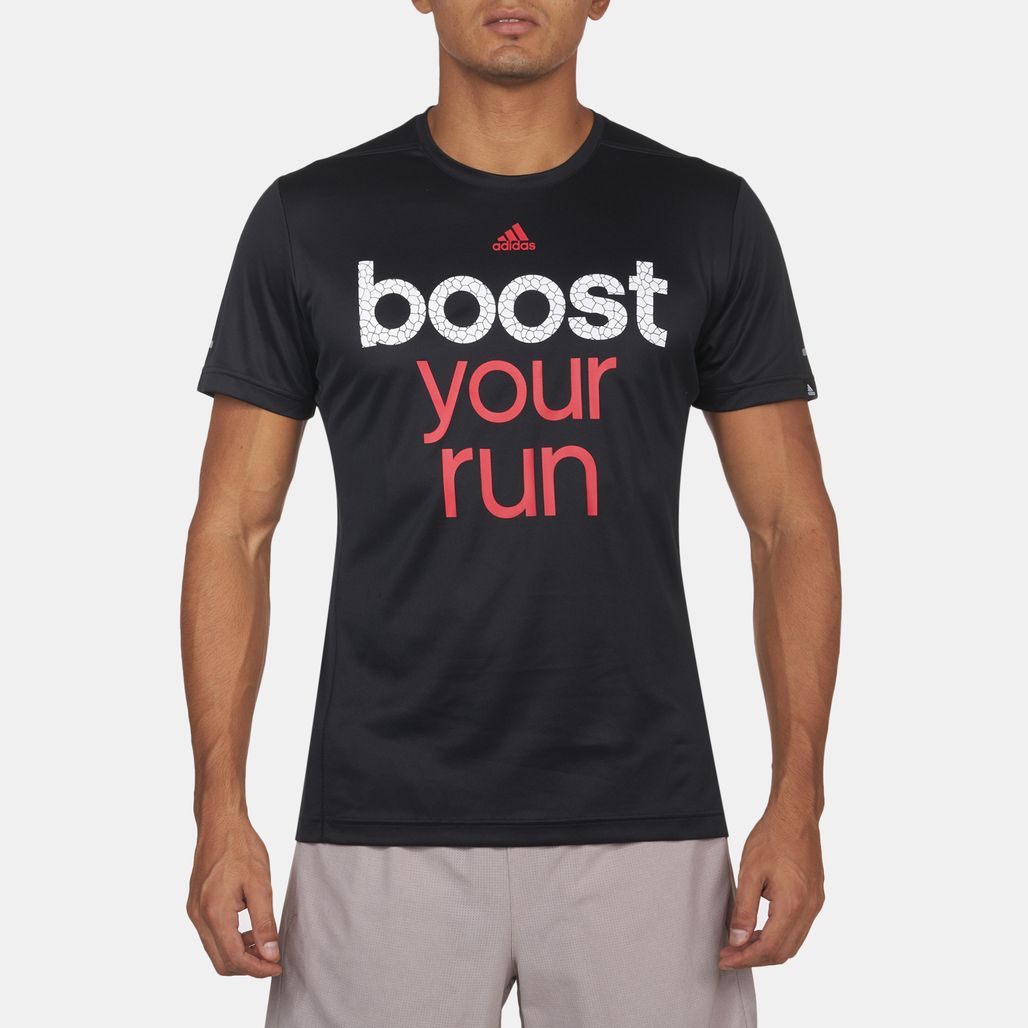 adidas boost your run t shirt