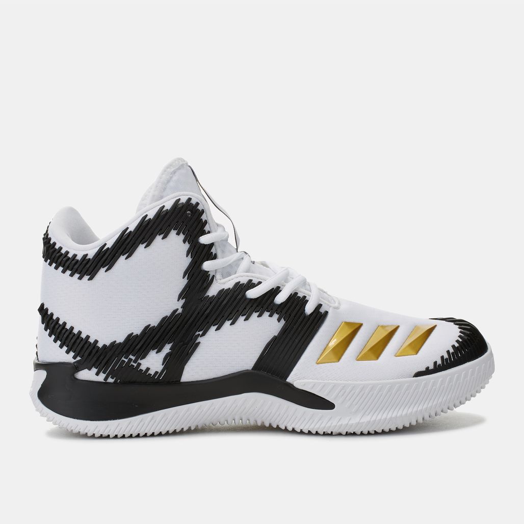 adidas red and white basketball shoes