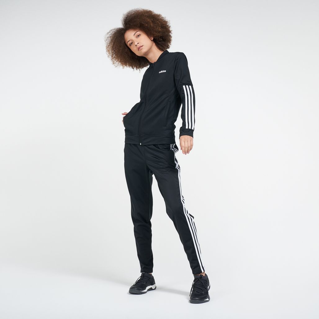 adidas Women's Back 2 Basics 3-Stripes Tracksuit | Tracksuits ...