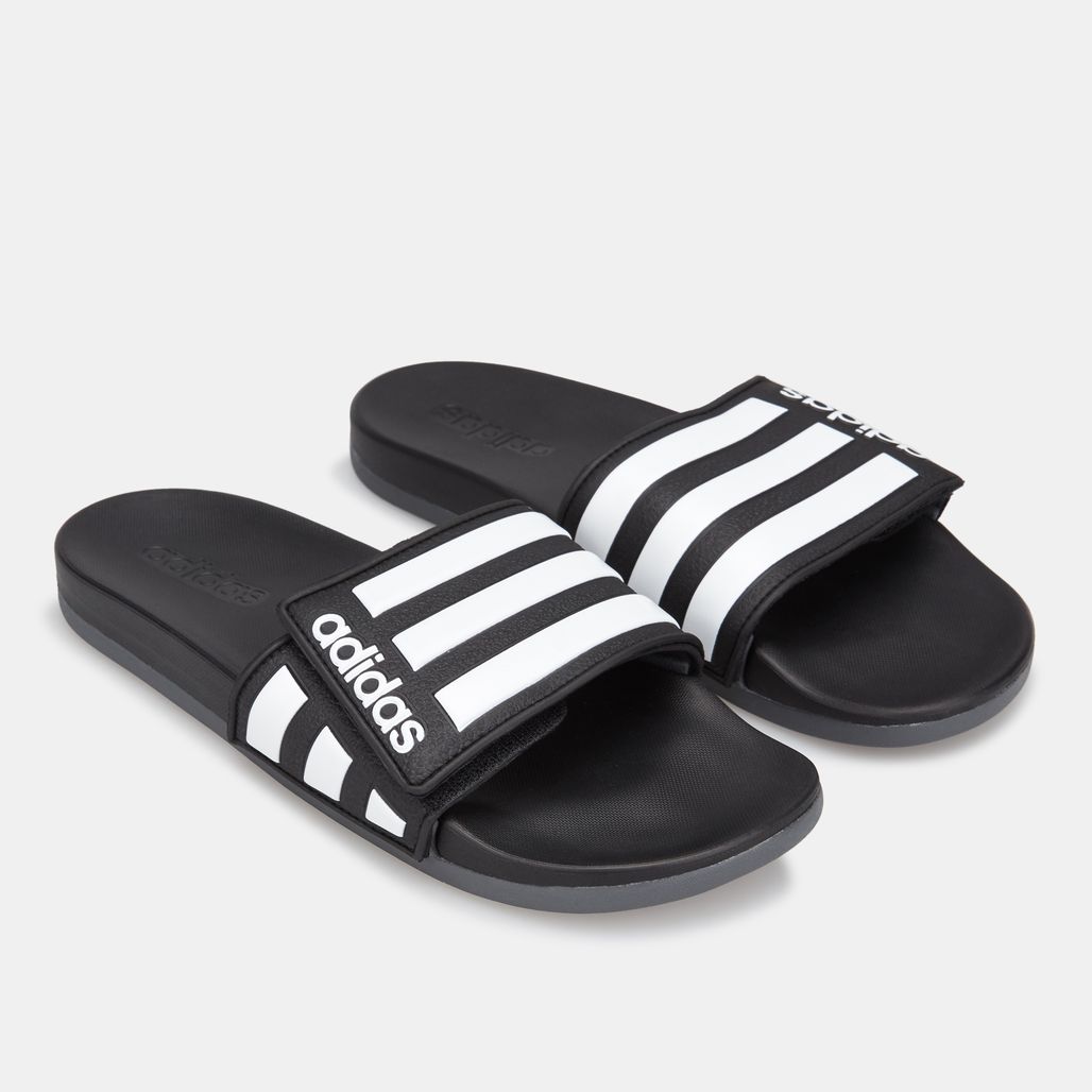 adidas Essentials Adilette Comfort Adjustable Slides | Slides | Sandals ...