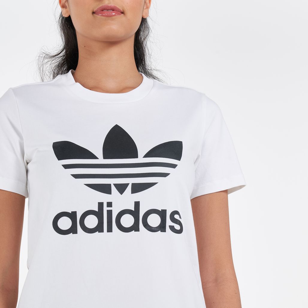 Buy adidas Originals Women's Trefoil T-Shirt Online in Dubai, UAE | SSS