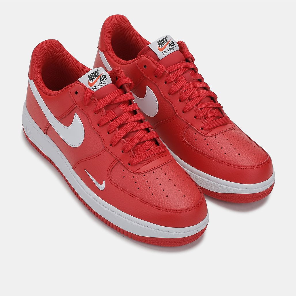 Shop Red Nike Air Force 1 Low Shoe for Mens by Nike | SSS