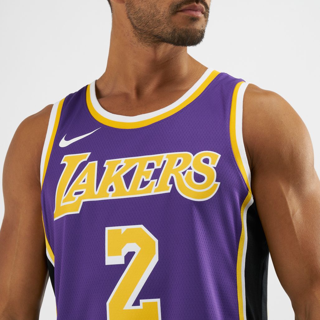 Buy NBA Los Angeles Lakers Lonzo Ball Statement Edition Swingman Jersey ...