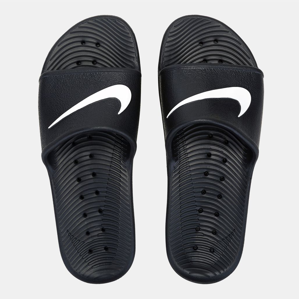 Shop Black Nike Kawa Shower Slides for Mens by Nike | SSS
