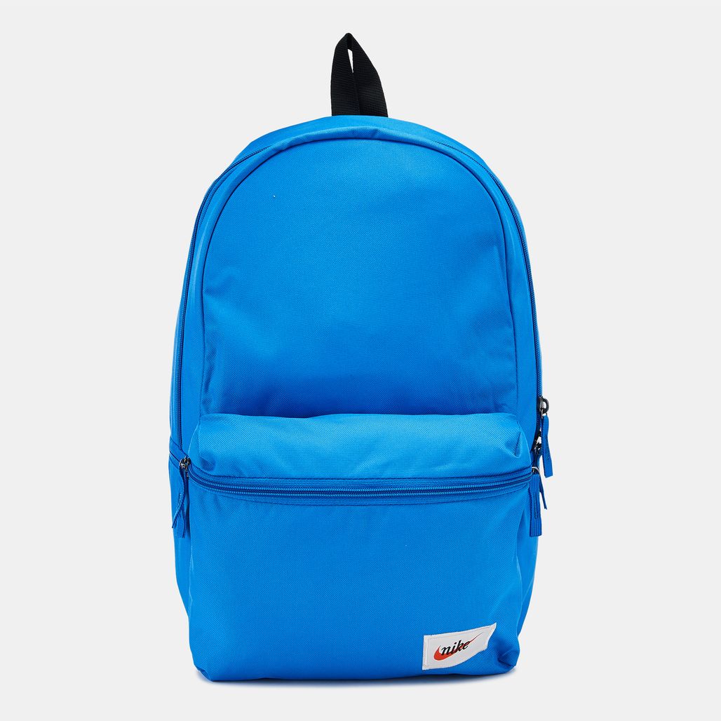blue nike heritage backpack