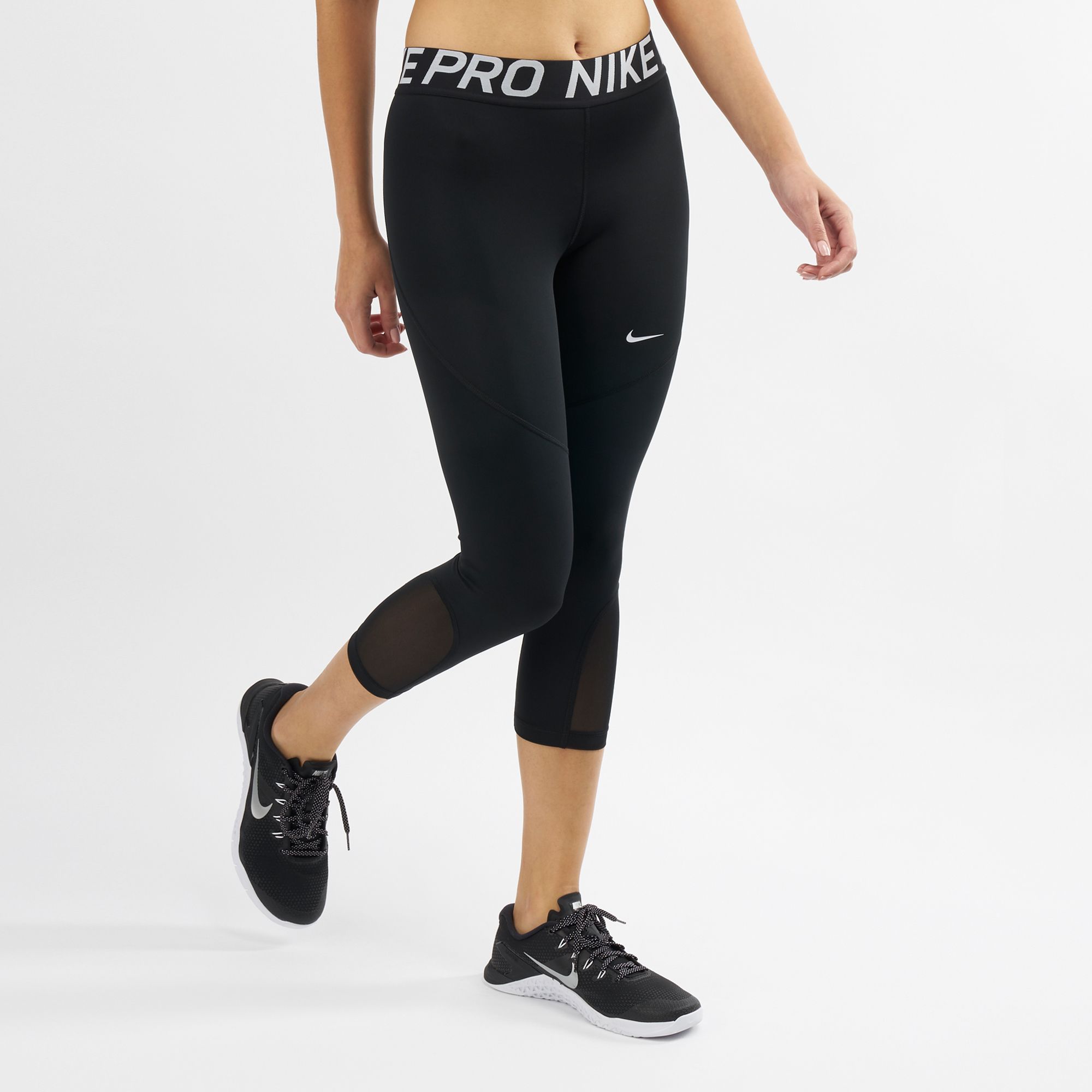 nike pro capri leggings women's