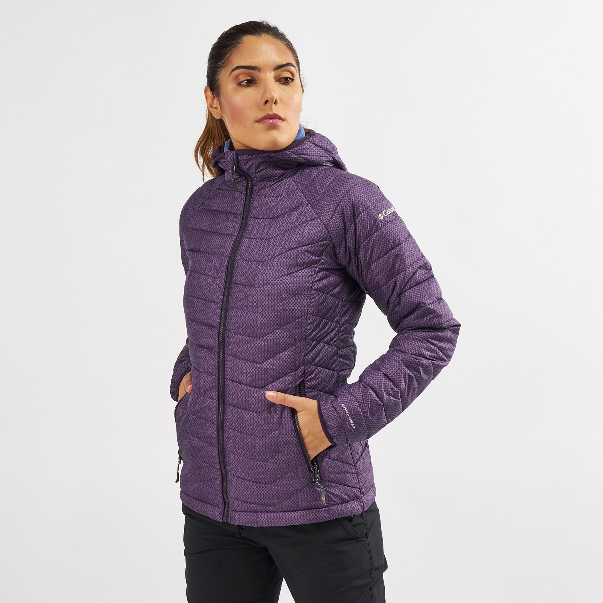 women's powder lite hooded jacket