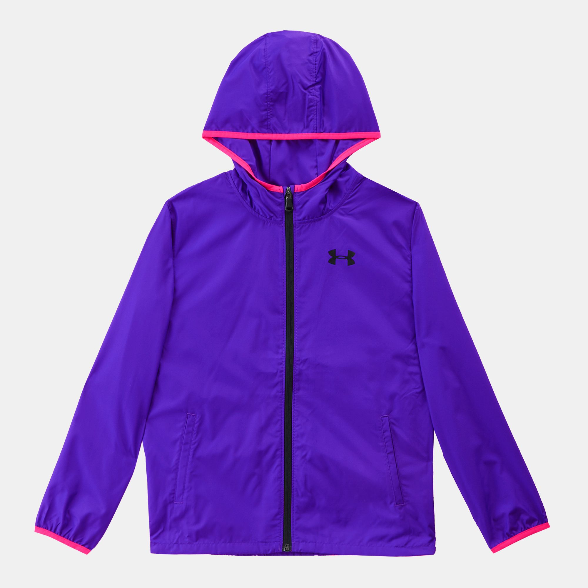 under armour jackets kids purple