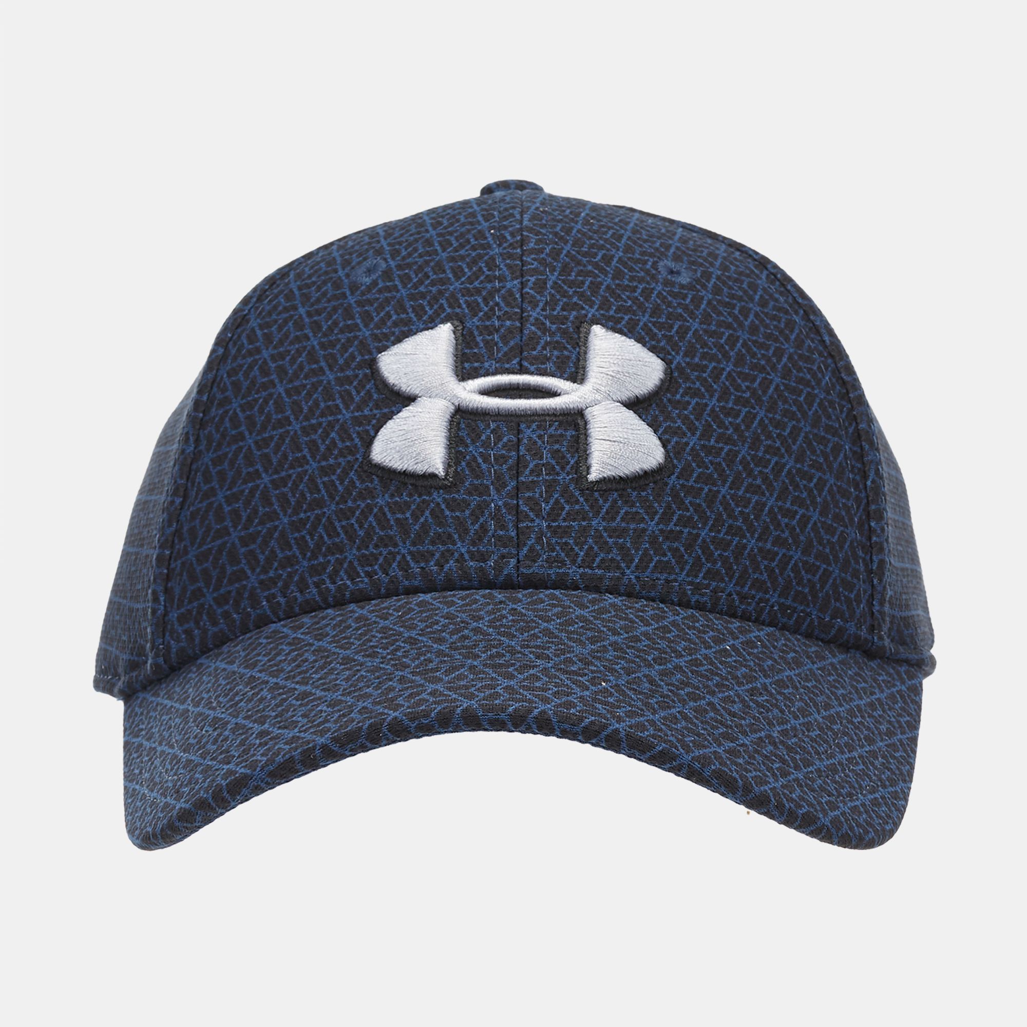 men's ua printed blitzing 3.0 stretch fit cap