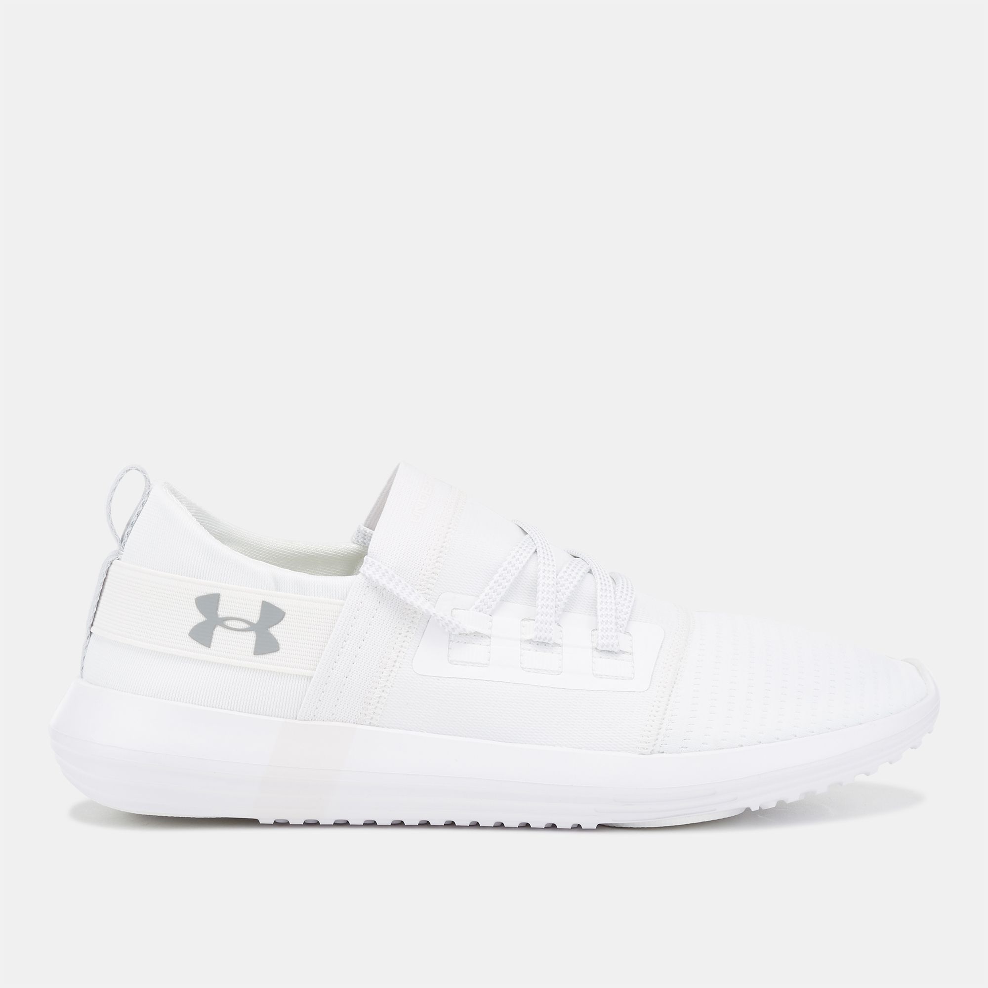 mens under armour white shoes
