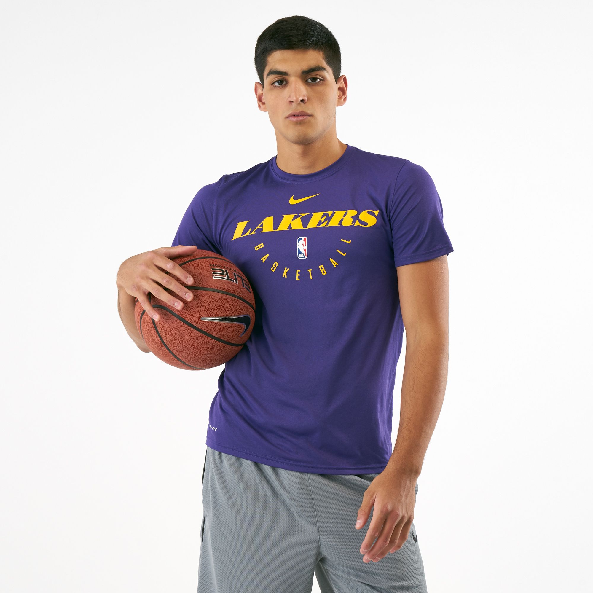 nike lakers basketball shirt