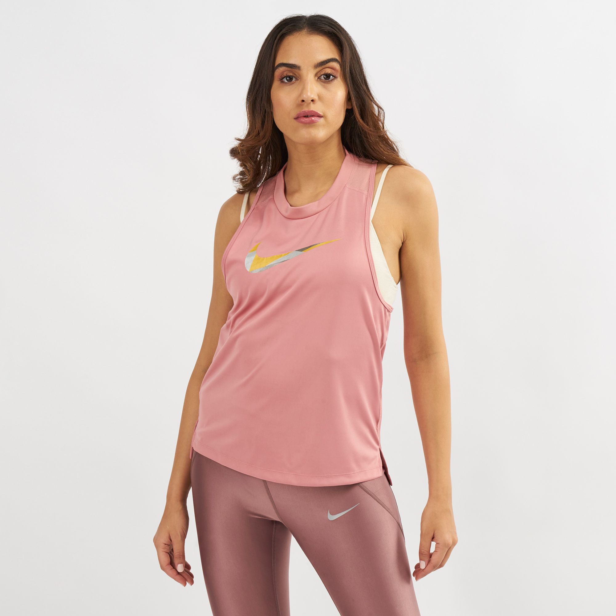 nike metallic tank