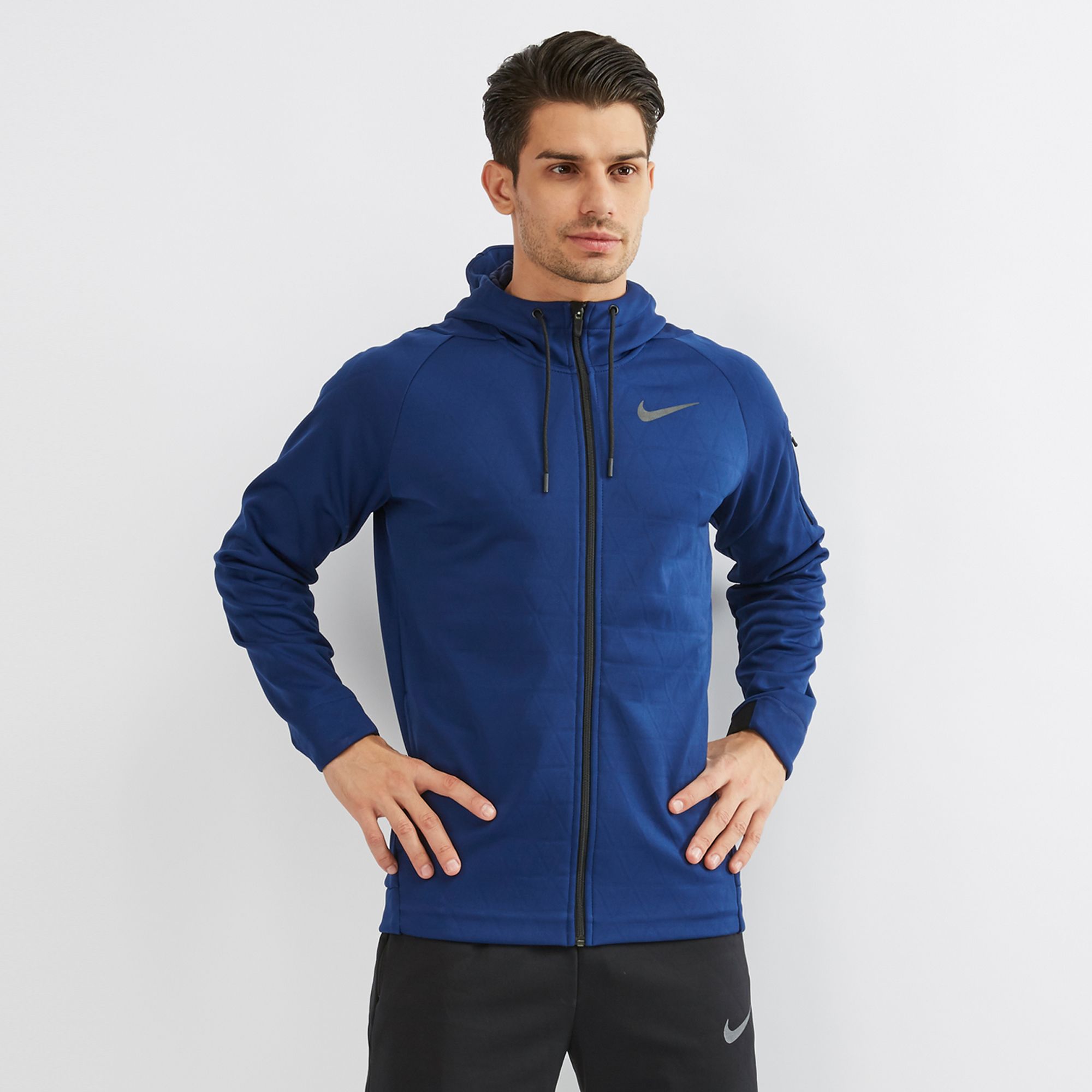 nike therma sphere full zip hoodie