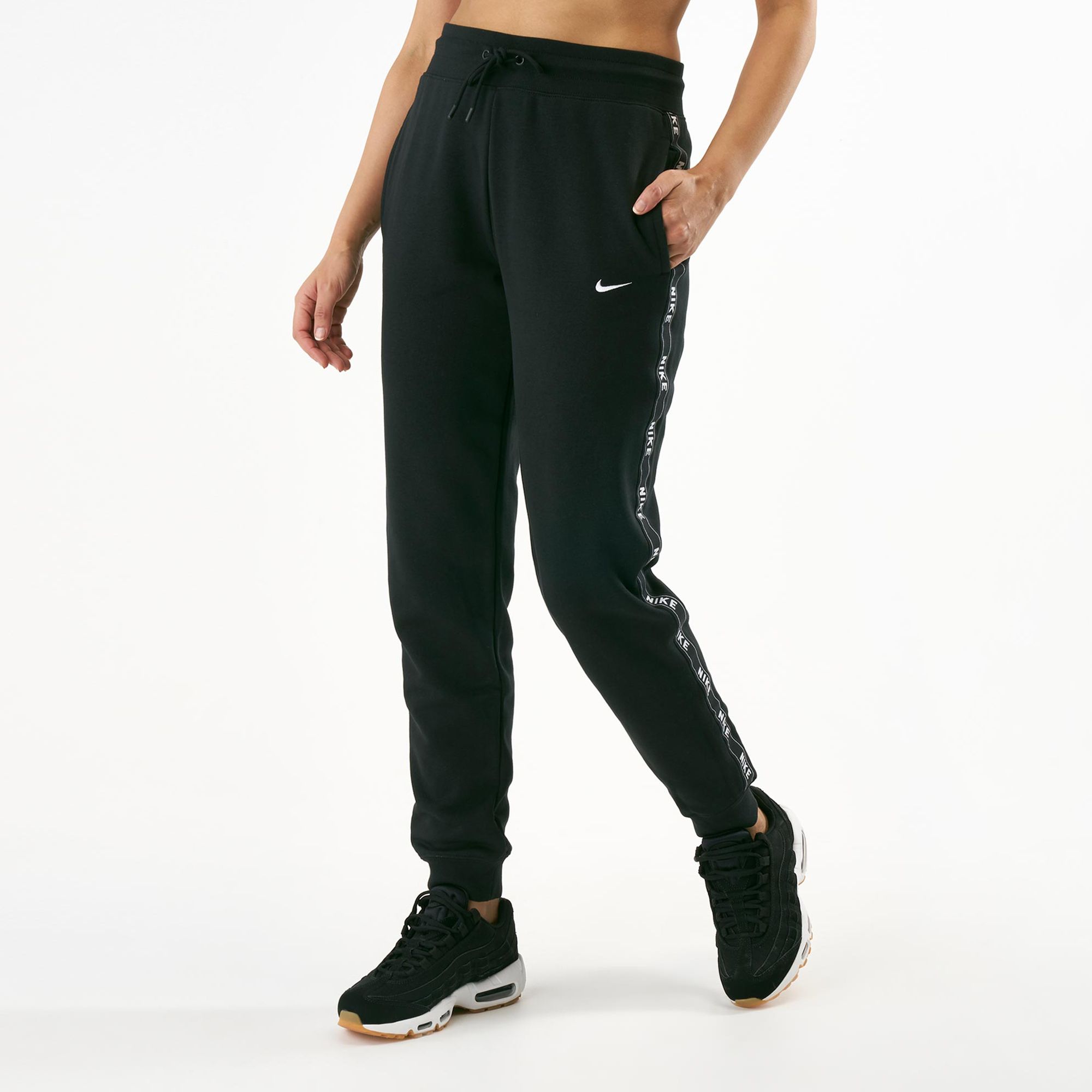 women's nike sportswear tape logo jogger pants