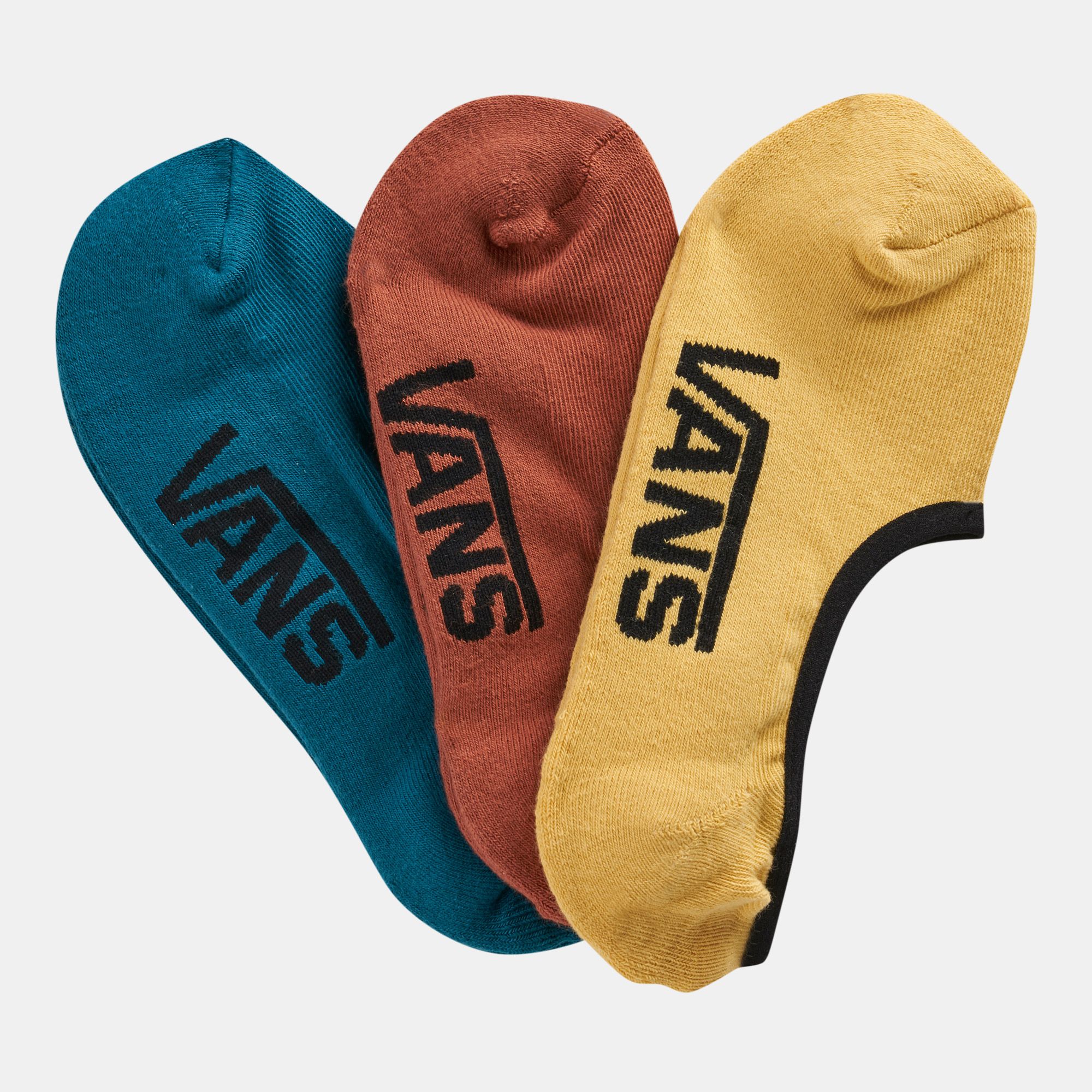 Shop Vans Classic Super No Show Socks 3 Pair Pack Vaxttydw Riyadh