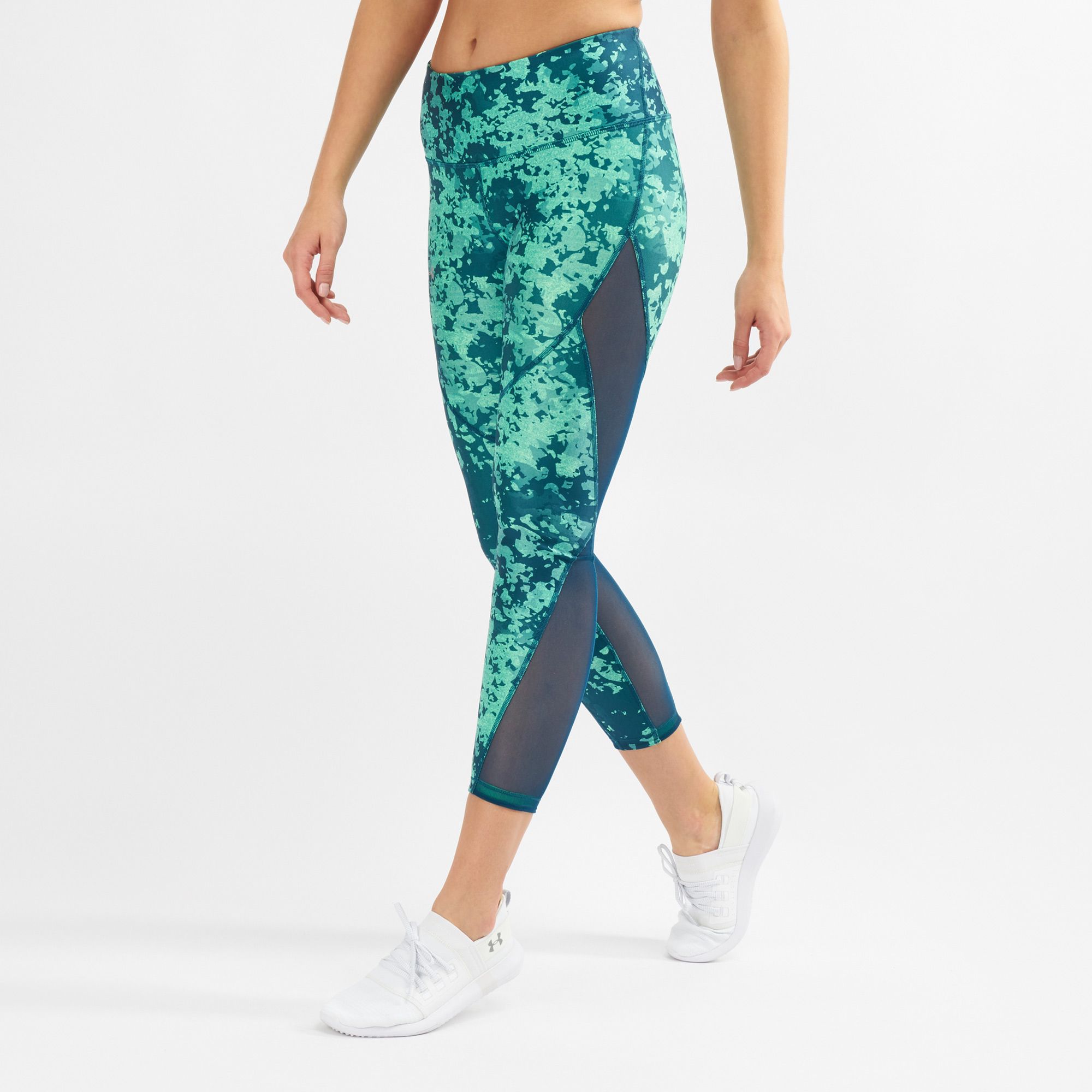 under armour green tights