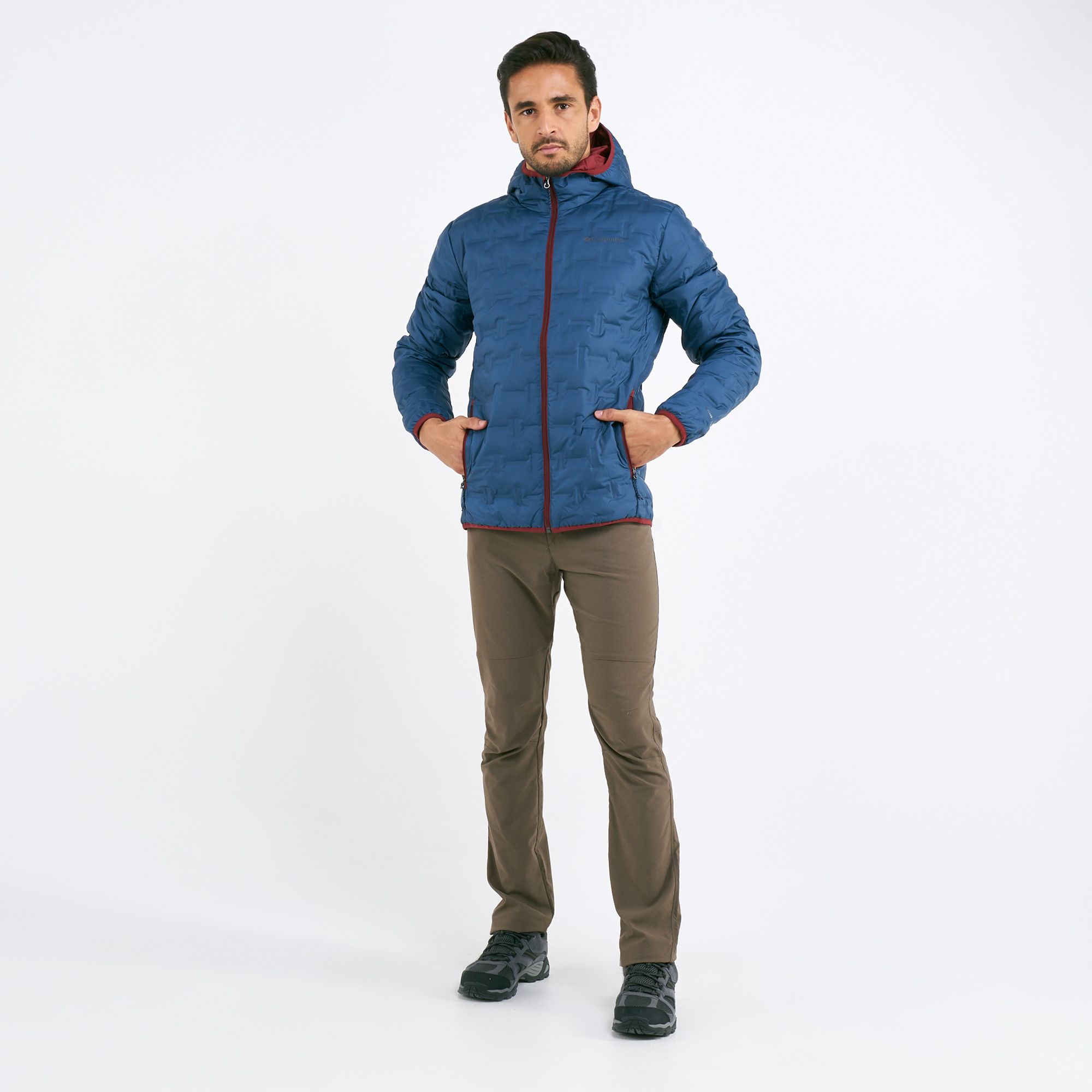 Buy Columbia Men's Delta Ridgeâ¢ Down Hooded Jacket Online in Saudi Arabia | SSS