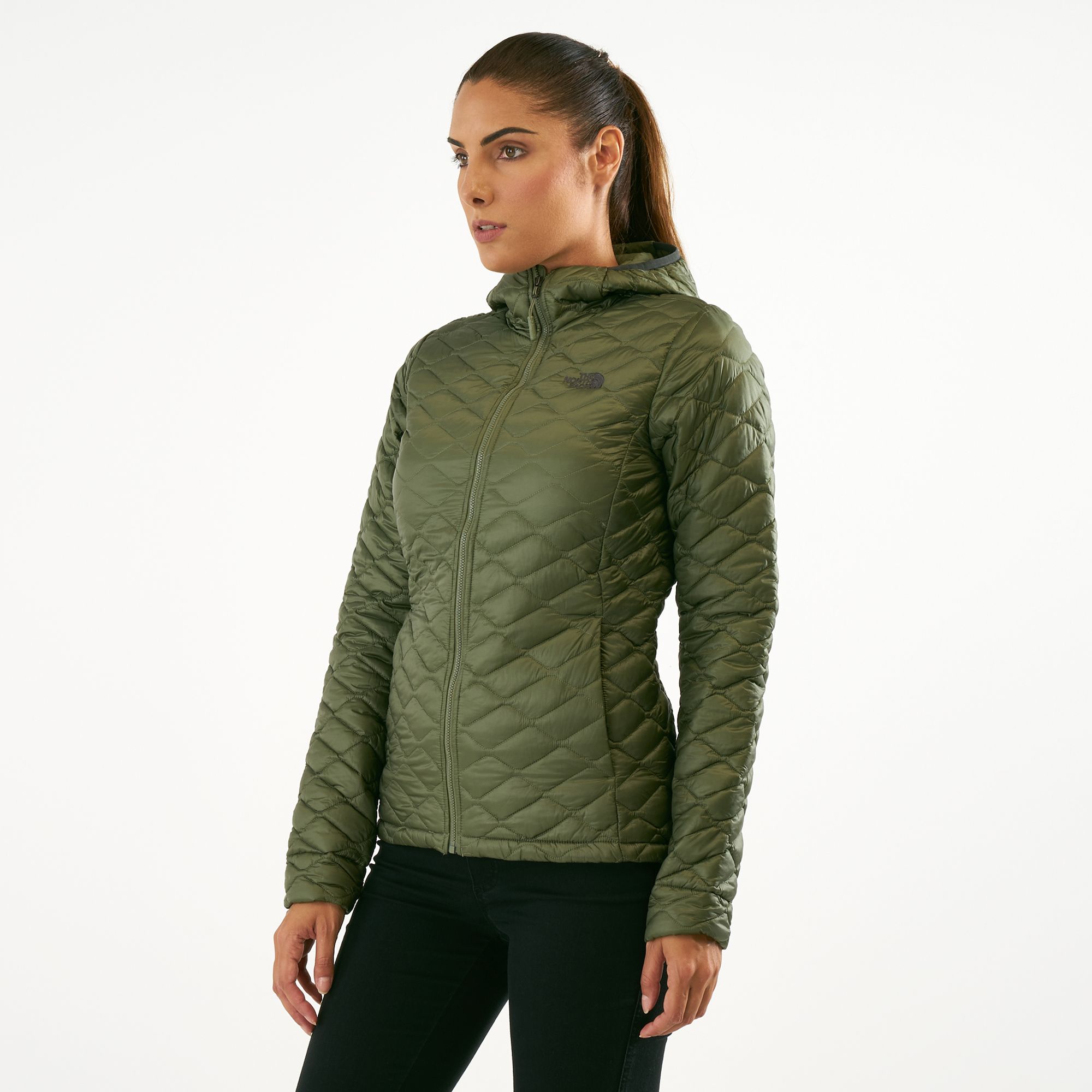 north face thermoball hoodie jacket women's