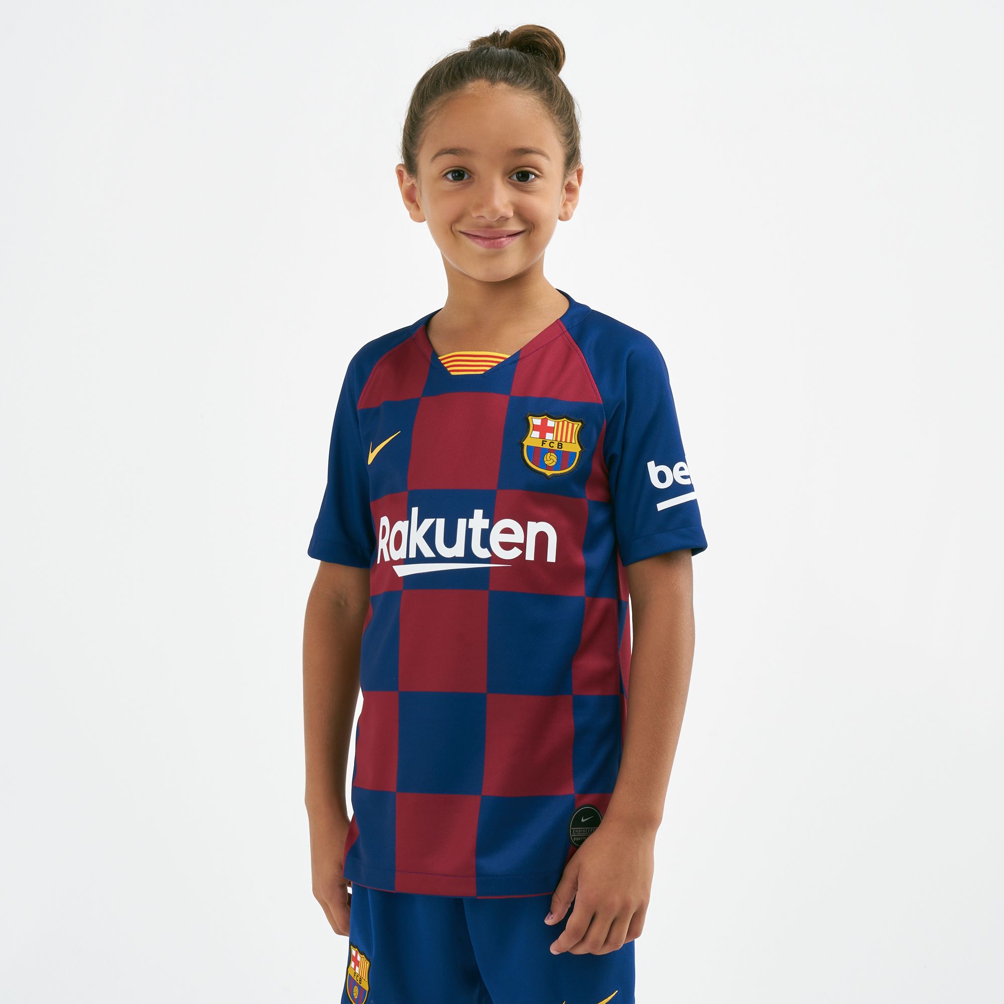 Buy Nike Kids’ FC Barcelona Breathe Stadium Home Football Jersey - 2019 ...