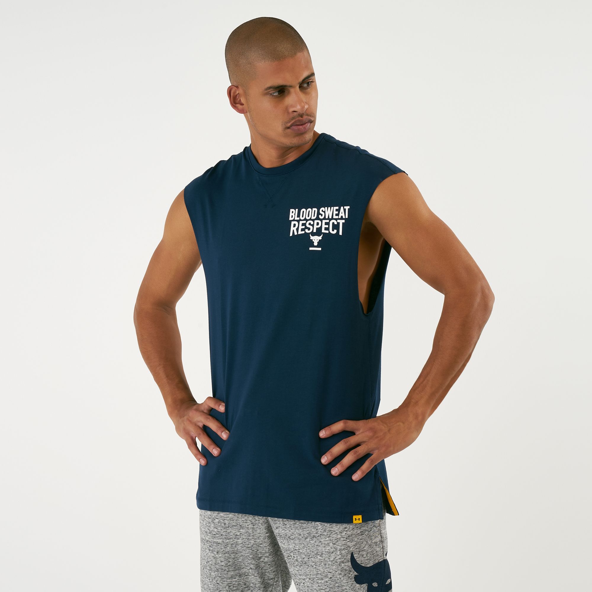 under armour cut off shorts