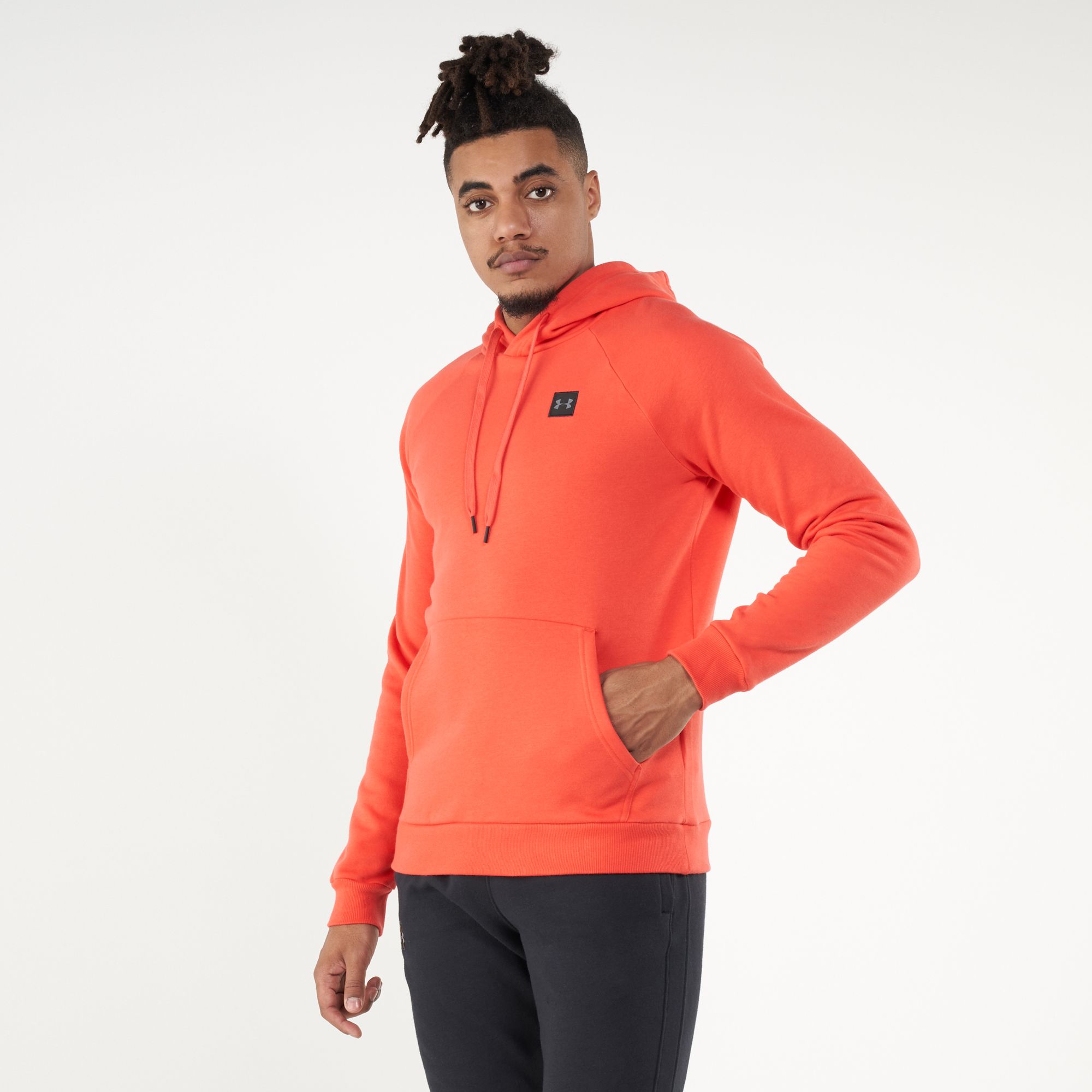 under armour men's rival fleece pullover hoodie