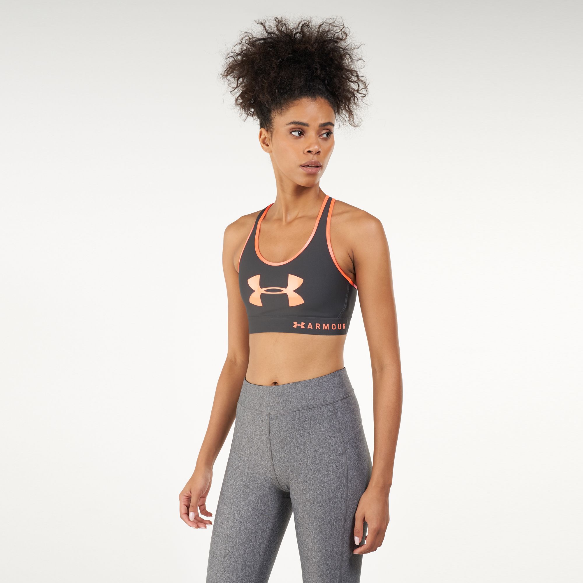 Under Armour Women's Armour® Mid Keyhole Graphic Sports Bra Sports