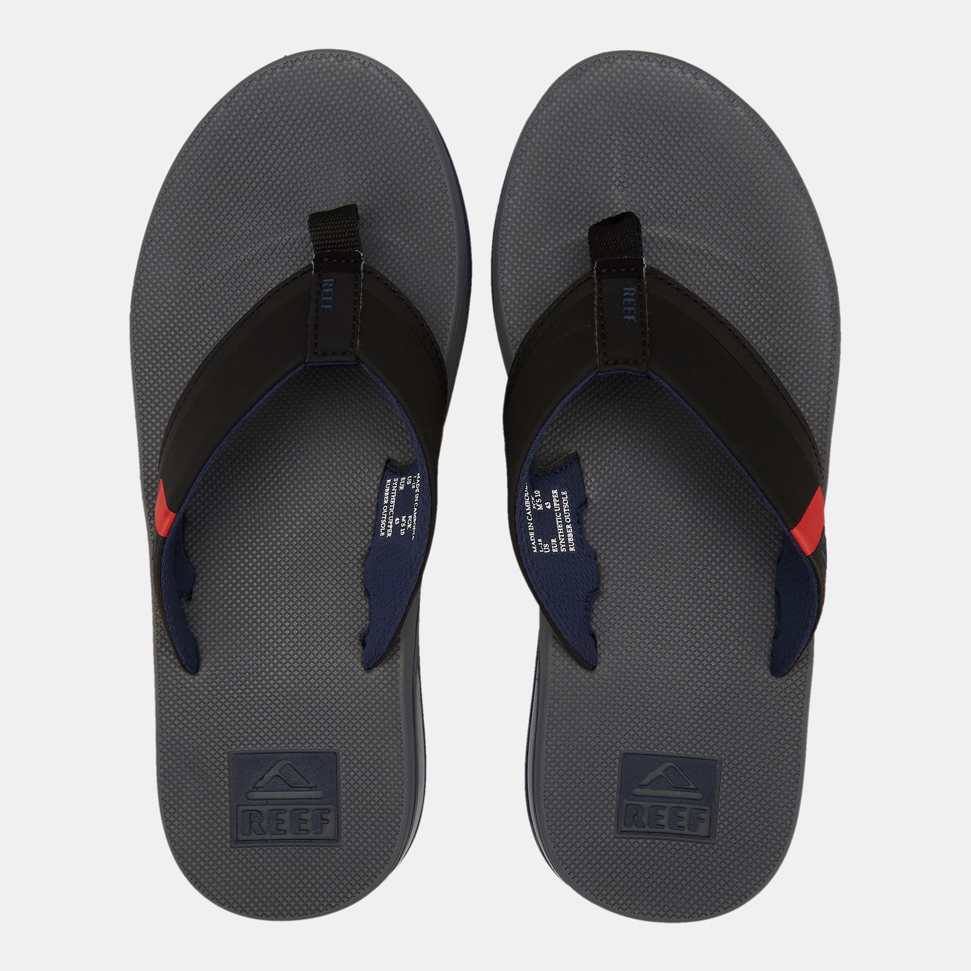 reef men's fanning low flip flops