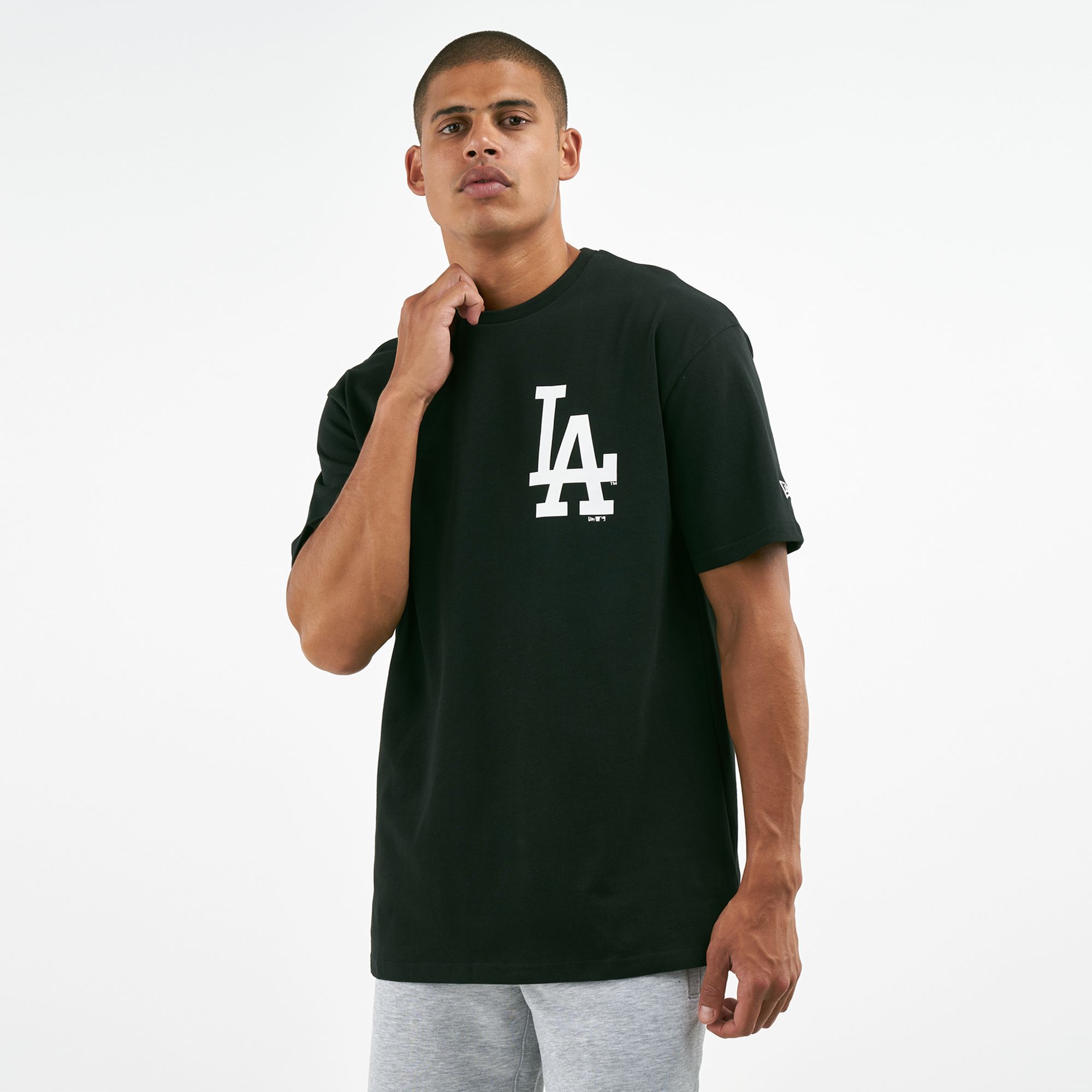 New Era Herren Team Apparel Los Angeles Dodgers T-Shirt 