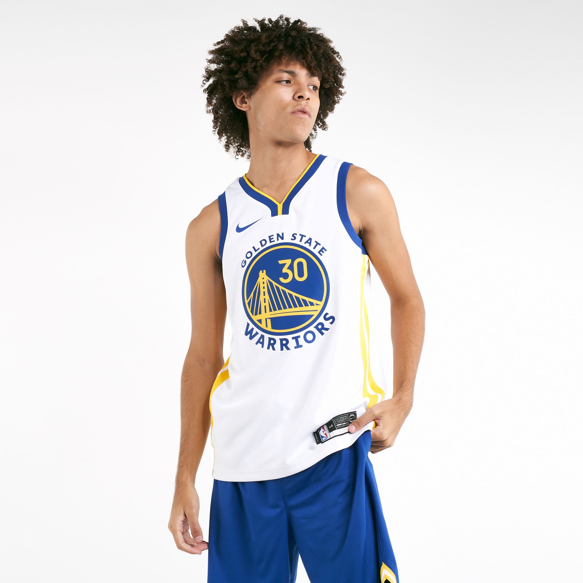 Buy Nike Men's NBA Golden State Warriors Stephen Curry Dri-FIT Swingman ...