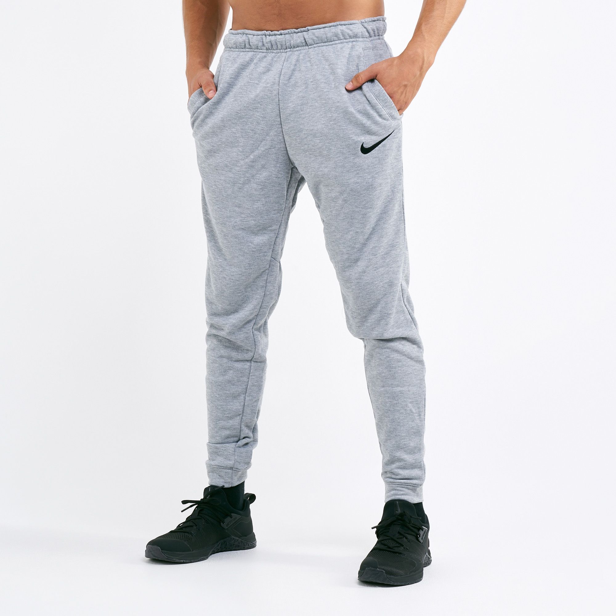 nike men's dry tapered fleece pants