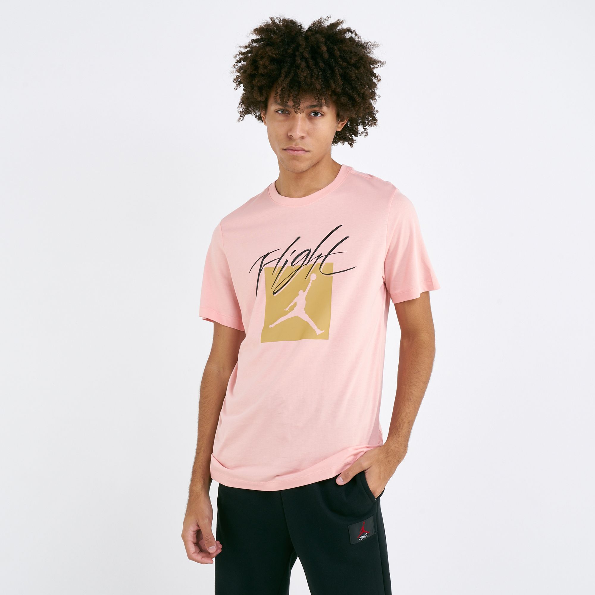 jordan pink t shirt