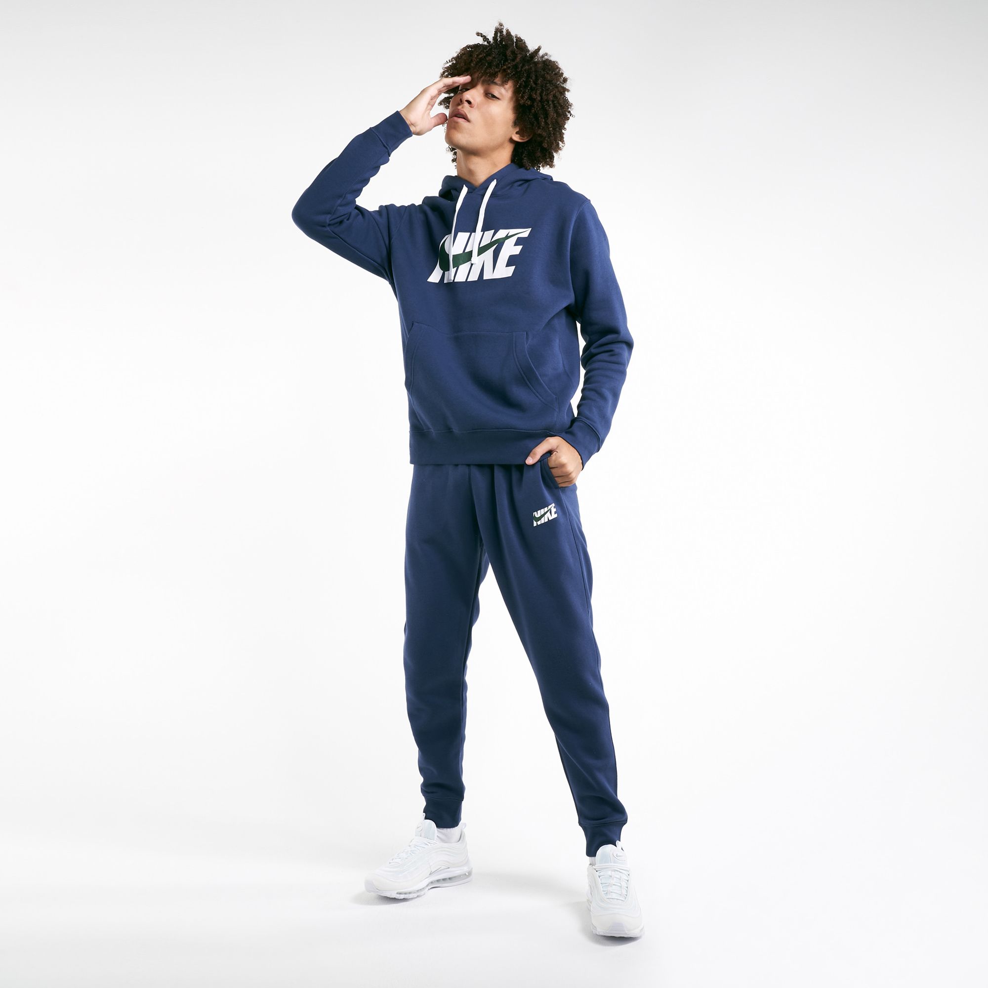 nike sportswear fleece tracksuit