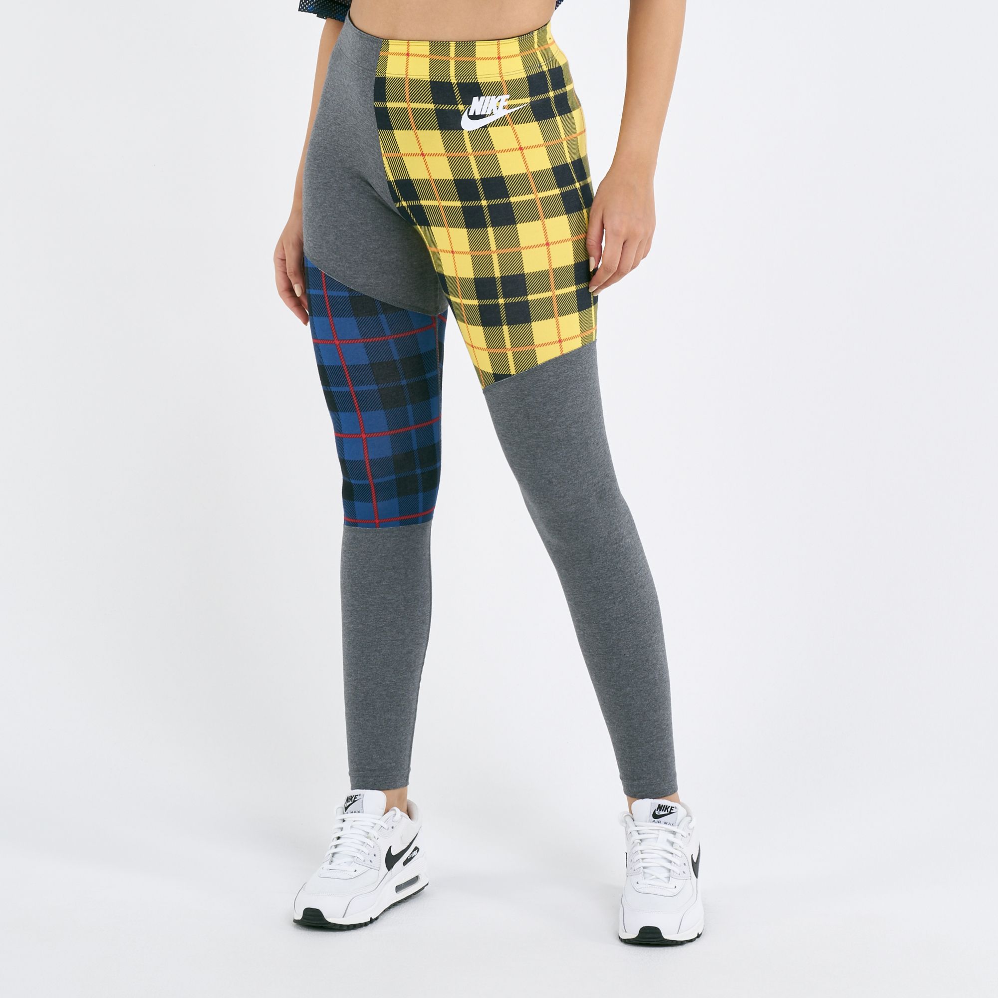 nike plaid leggings